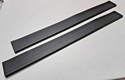 PAIR USED ORIGINAL GENUINE PORSCHE 914 PLASTIC DOOR SILL COVERS 1973-76 #6 — 第 1/4 张图片