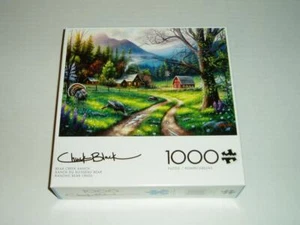 Chuck Black Buffalo Games Jigsaw Puzzle 1000Pc Black Bear Creek NIB - Picture 1 of 1