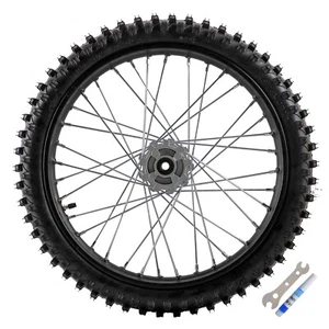 19" Front Wheel 70/100-19 Tire Wheel Rim for KX100 CRF150 Big Wheel Dirt Bike - Picture 1 of 8