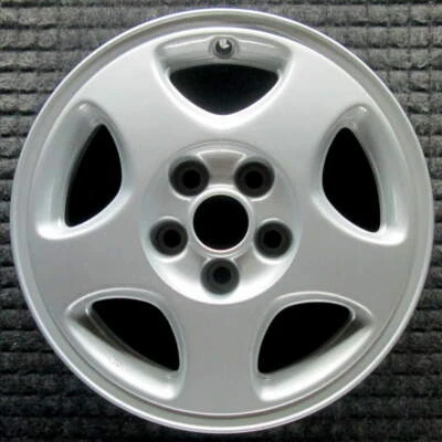 Mitsubishi 3000GT All Silver 16 inch OEM Wheel 1991 to 1993 - Image 1 of 2