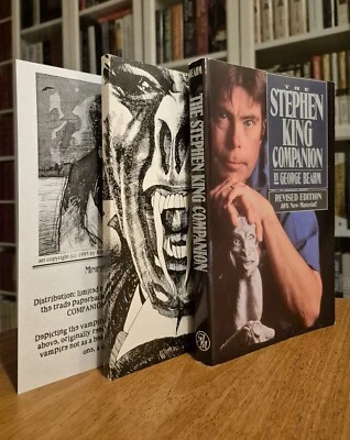 Super Rare Signed Stephen King Companion By George Beahm With Limited Ed. Extras - Image 1 of 4