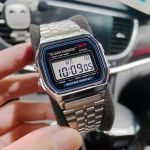 Herren Militäruhr silber klassisch Alarm Armee Freizeitkleid Armbanduhren Geschenk - Bild 1 von 6
