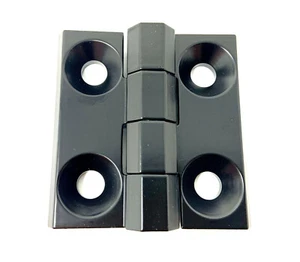 3x Scharnier Schwerlastscharnier Drehband AL 90 Aluminium Druckguss 60x60mm - Bild 1 von 2