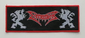 DISMEMBER [red strip] --- Woven Patch / Entombed Nihilist Bloodbath Grave  - Picture 1 of 2