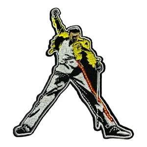 FREDDIE MECURY SALE!! Iron On Patch + ONE FREE MUSIC STICKER - Picture 1 of 3