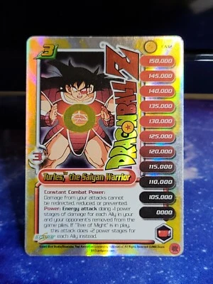 DBZ Dragonball Ball Z TCG FOIL Turles, the Saiyan Warrior CA12 CCG Limited LP - Image 1 of 4