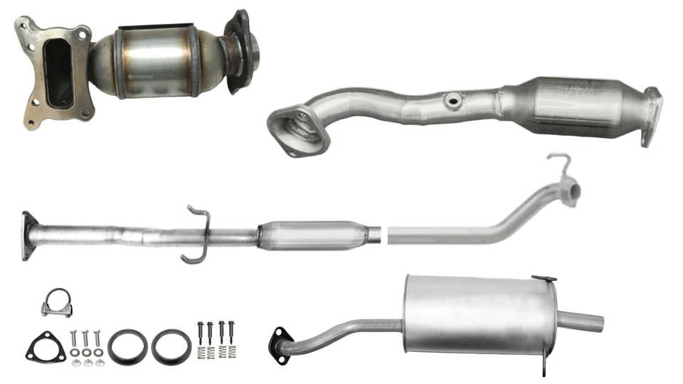 Fits: 2010 2011 Honda CR-V 2.4L Full Exhaust Foto 1 de 1