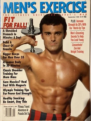 Men’s Exercise magazine - September 1996 - Gay Interest - Image 1 of 2