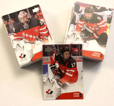 Upper Deck TEAM CANADA JUNIORS 2015 Complete Base Set #1-100 McDavid RC