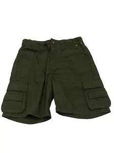 Gymboree Boys 3 Olive Green Rip Stop Cargo Shorts 2005 - Picture 1 of 3