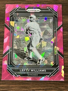 2023 Panini Prizm Baseball LEFTY WILLIAMS. 227. NM. PINK ICE. CHICAGO WHITE SOX