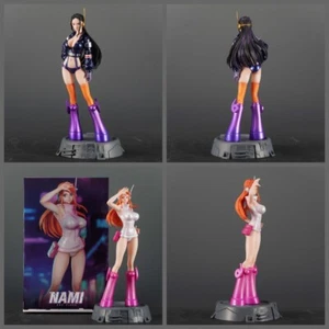 10" Anime One Piece FA Egghead GK Nico Robin & Nami Standing Figure Statue Boxed - Picture 1 of 13