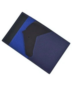 HERMES Card Cases Navy 2200542881138 - Picture 1 of 10