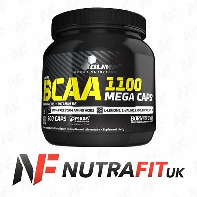 OLIMP BCAA 1100 amino acids vitamin B6 300 mega caps
