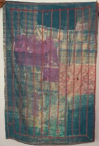 Vintage One Of A kind Very High Quality Kantha Quilts Bedding Blankets - Picture 1 of 3