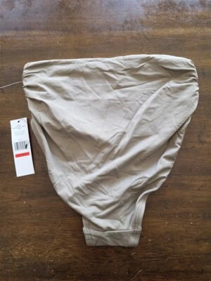 Nuevo con etiquetas Bikini Carmen Marc Valvo XS Cintura Alta Natación Parte Inferior Taupe 125372 Foto 1 de 2