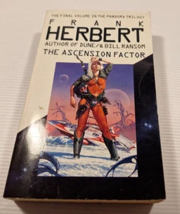 The Ascension Factor de Frank Herbert y Bill Ransom - 1990 Paperback Sci-Fi Nove - Imagen 1 de 11