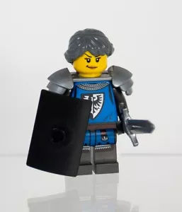 LEGO Castle PAB/BAM Minifigure Cavaliere Femminile Falco Nero. Nuovo + spedizione veloce - Foto 1 di 5
