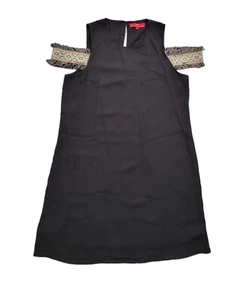 Elaine Turner schulterfreies schwarzes Kleid, Größe S - Bild 1 von 8