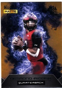 2022 Wild Card Matte Desmond Ridder Rookie Heat #RH-9-Cincincinnati #4/75 MADE - Foto 1 di 1