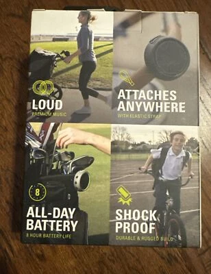 BRAVEN B105BBB Black Wireless Portable Bluetooth Speaker w/Action Mount -SEALED - Image 1 of 2