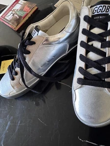 GGDB Golden Goose Superstar All Silver Sneakers Größe 38 mit Karton - Bild 1 von 7