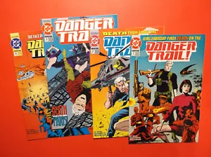 DANGER TRAIL #s 1, 2, 3 e 4 - 1993 SERIE COMPLETA - TUTTO BENE 6.0 O SUPERIORE - Foto 1 di 4