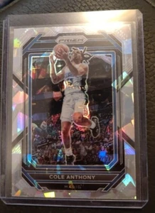 2022-23 panini prizm basketball Cole Anthony #180 Silver Cracked Ice Prizm Magic - Picture 1 of 2