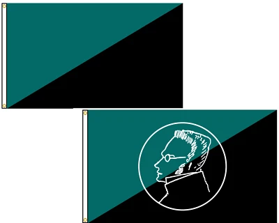 Anarchist Flag Ego-anarchism Egoism Max Stirner Polyester 2x3 or 3x5 - Image 1 of 4