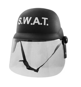 Cosplay SWAT Helmet Police S.W.A.T. Team Hat Tactical Visor Costume Accessory - Picture 1 of 7