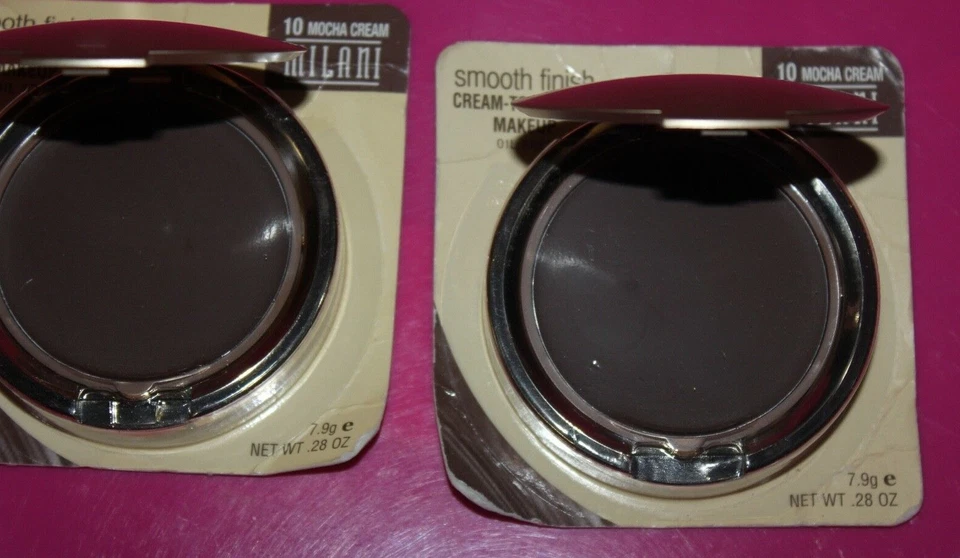 LOT OF 2 MILANI SMOOTH FINISH #10 MOCHA CREAM  SEALED - Image 1 of 4