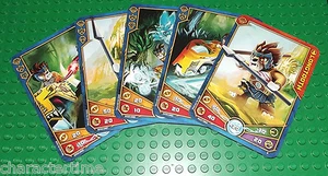Lego Legends Of Chima 5 x Longtooth Game Cards NEW - Picture 1 of 1