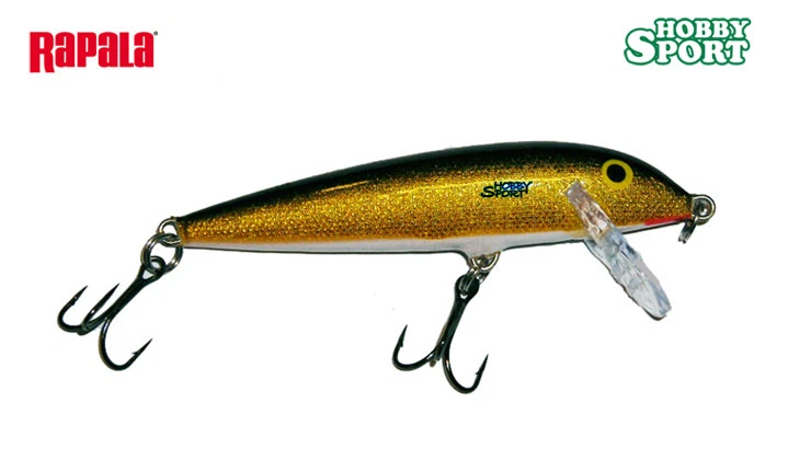 RAPALA ARTIFICIALE RAP F-9  COLORE G GOLD ORIGINAL FLOATING DEPTH 0,9 A 1,5 M - Immagine 1 di 1