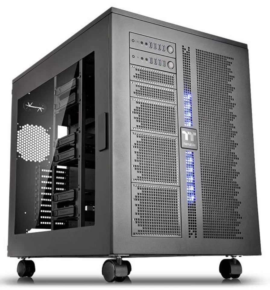 Thermaltake Core W200 XL-ATX Super Tower Chassis - Black (CA-1F5-00F1WN-00) - Image 1 of 4