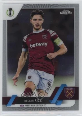 2022-23 Topps Chrome UEFA Club Competitions Declan Rice #41 - Image 1 of 2