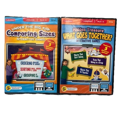 Lakeshore Interactive Games PC CD Comparing Sizes What Goes Together Sealed - Image 1 of 4