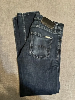 Pantalones de mezclilla Armani Exchange para hombre 31x30 rectos elásticos preppy azul ciudad Foto 1 de 4