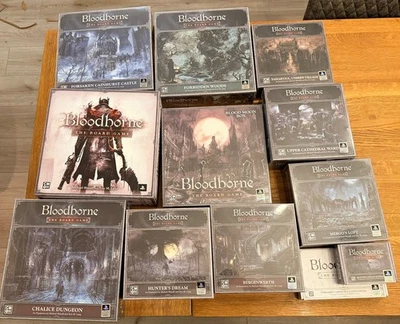 Bloodborne board game Blood Moon kickstarter pledge (all in) CMON Rare - Image 1 of 4