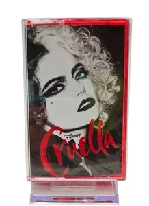 Disney Cruella Soundtrack Cassette Tape In Red Plastic Case Sealed New - Picture 1 of 4