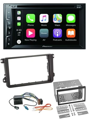 Pioneer MP3 USB DVD Bluetooth DAB 2DIN Autoradio für Skoda Fabia Octavia II Rapi - Bild 1 von 4