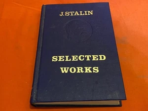 SELECTED WORKS 1959 J. STALIN VINTAGE ALBANIAN BOOK ENGLISH - Bild 1 von 12
