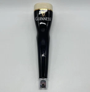 VINTAGE BEER GUINNESS STOUT DRAUGHT BEER TAP HANDLE LEVER MAN CAVE DECOR - Picture 1 of 9