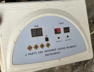 Bedienfeld 2 Teile Ferninfrarot Saunadecke nur Instrument Netzteil - Bild 1 von 3