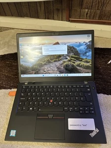 Lenovo ThinkPad T470s Laptop i5 V Pro 12GB RAM 256GB SSD Windows 11 Pro,  - Picture 1 of 4