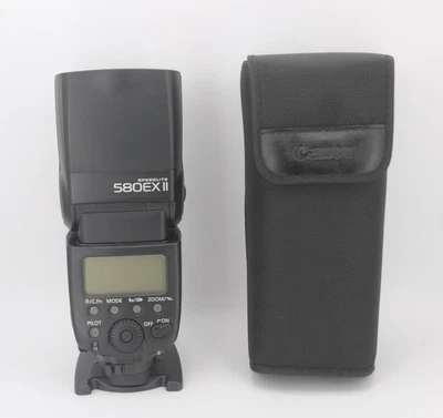Mint -- Canon Speedlite 580EX II Shoe Mount Flash for  Canon - Image 1 of 4
