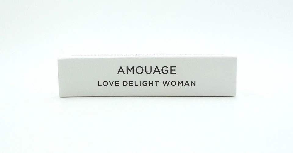 Amouage Love Delight Woman Perfume eau de parfum boxed spray 2 ml .06 fl oz