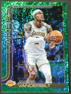 Jarred Vanderbilt 2025-26 Topps Green Holofoil Parallel #155 (82/99) L.A. Lakers - Picture 1 of 2