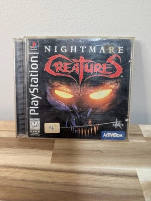 Nightmare Creatures PS1 Sony PlayStation 1 Complete Black Label 1997 Tested - Image 1 of 4
