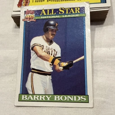 Topps Barry Bonds #401 1990 Foto 1 de 2