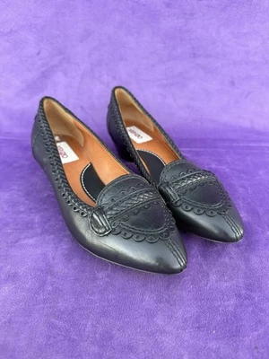 Zapatos de salón Kenzo de tacón medio de cuero negro para mujer talla 37 Foto 1 de 4